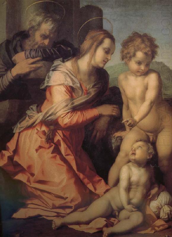 Holy Family, Andrea del Sarto